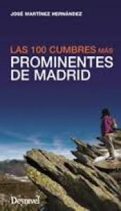 Las 100 cumbres más prominentes de Madrid