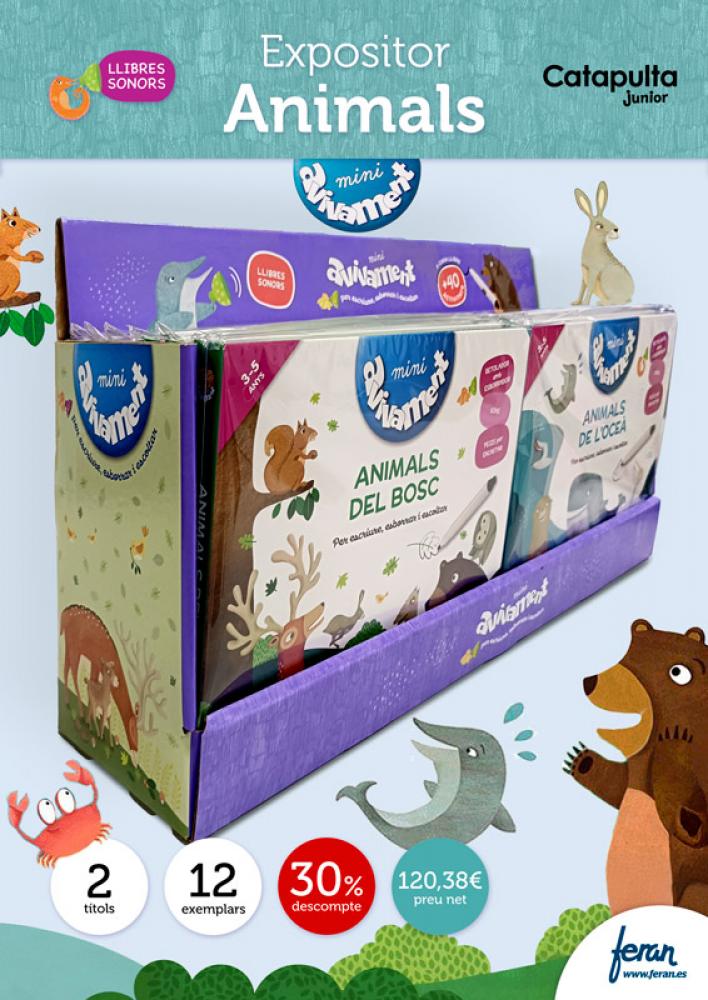 Expositor Avivament Animals Catapulta