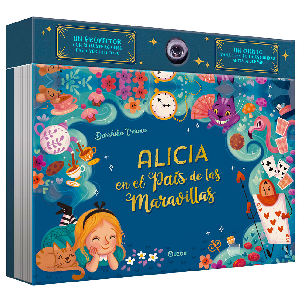 Libro proyector: Alicia en el país de las maravillas :: Auzou Editions  EspaÑa :: Libros :: Dideco