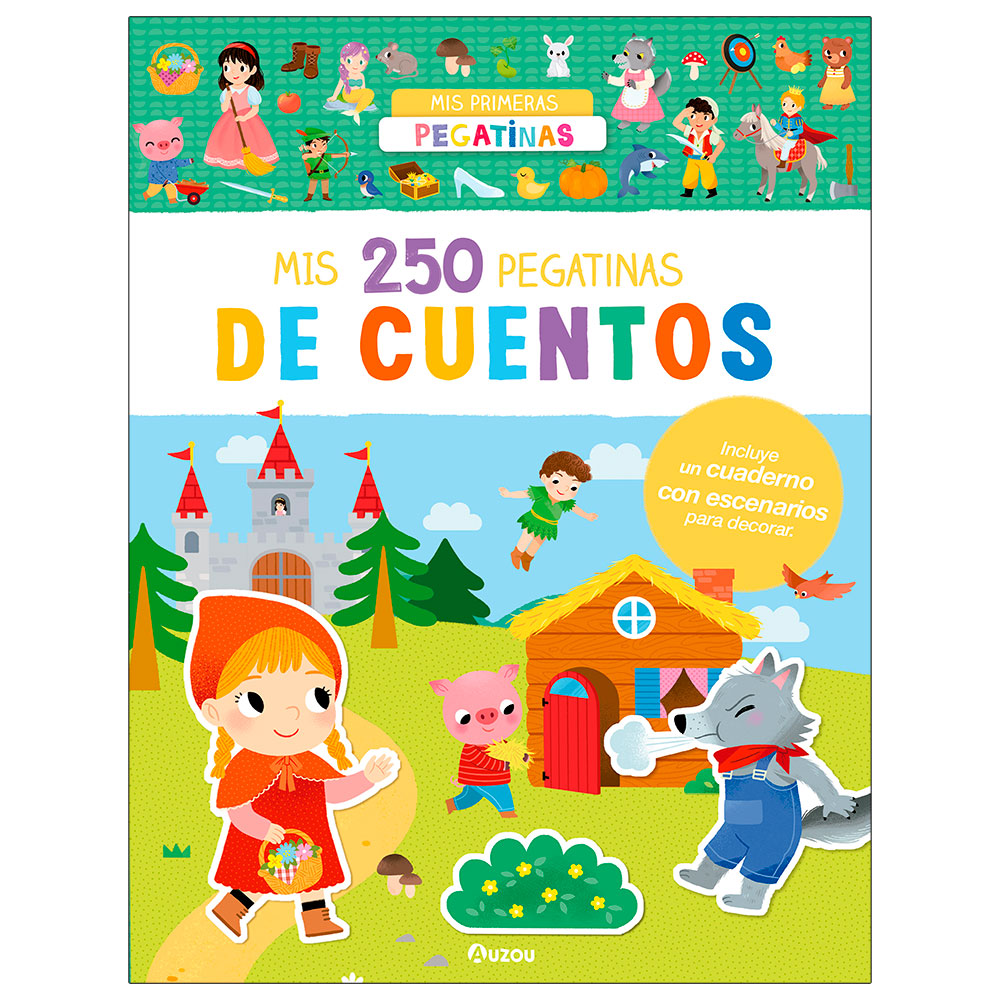 250 pegatinas Cuentos :: Auzou Editions EspaÑa :: Libros :: Dideco