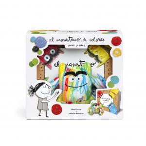 El Monstruo de Colores. Libro Pop-up PluS peluche Monstruo