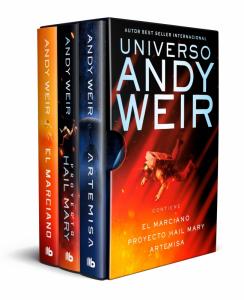 Universo Andy Weir (edición estuche con: El marciano | Proyecto Hail Mary | Arte