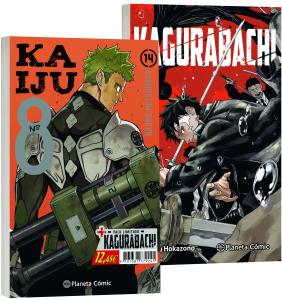 Kaiju 8 nº 14 PluS Kagurabachi nº 01 (Pack especial)