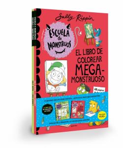 Escuela de Monstruos - PACK ARTISTA: Libro de colorear PluS Aprende a dibujar