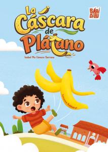 La cáscara de plátano