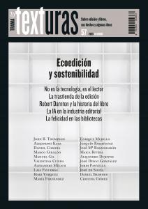 Texturas 57: Ecoedición y sostenibilidad