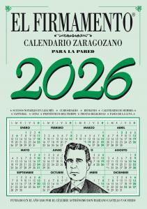 CALENDARIO PARED ZARAGOZANO 2026