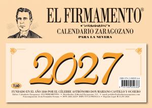 Calendario El Firmamento nevera 2027