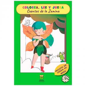Colorea, Lee y Juega Cuentos de la Zamina