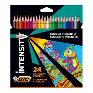Lápiz 24 colores Bic Intensity