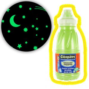 Pintura acrílica fosforescente 250ml.