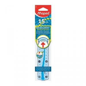 Regla flexible 15cm. Maped