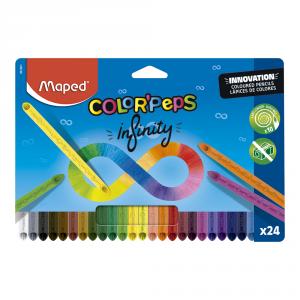 Lápiz color Infinity Colorpeps Maped 24 colores