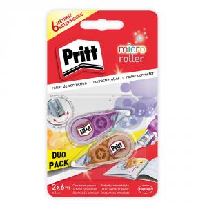 Corrector cinta Pritt 2 unidades Micro Roller