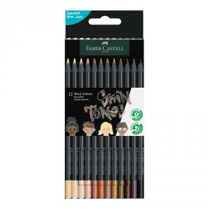 Lápiz color tono piel Black Edition 12 colores