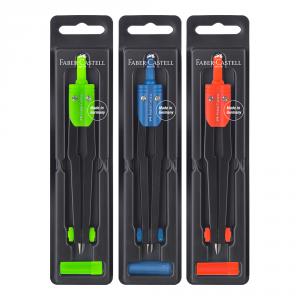 Compás escolar Faber Castell color surtido