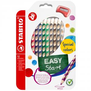 Lápiz color Stabilo Easy diestros 12 colores