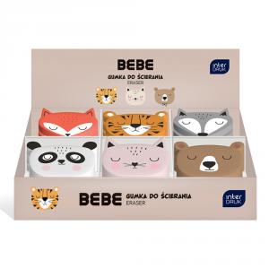 Expositor 24 gomas de borrar animalito BEBE Friends