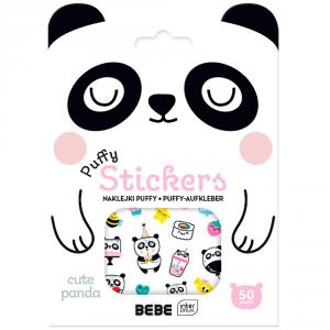 Set 50 pegatinas 3D panda Puffy stickers BEBE Friends