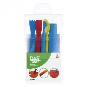 Modeladores de plástico 5 unidades Das Junior