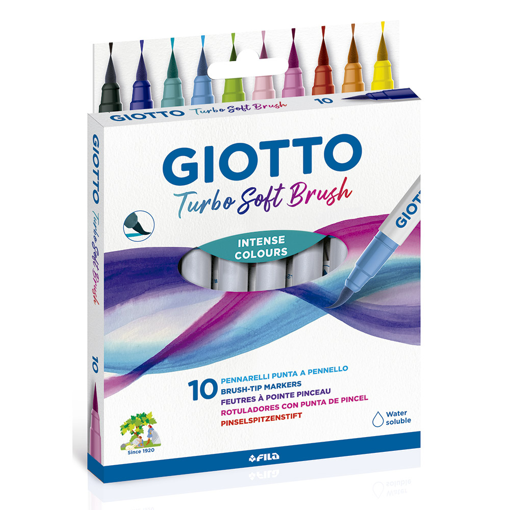 Rotulador 24 colores Turbo Color Giotto :: Fila :: Papelería :: Dideco