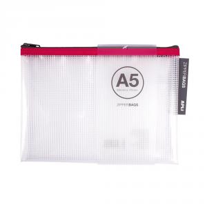 Portatodo A5 Zipper Bag transparente