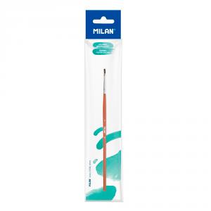 Pincel escolar plano serie 121 número 2