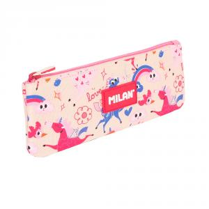 Portatodo plano Flowicorn unicornios pequeño 23x9x1,5cm