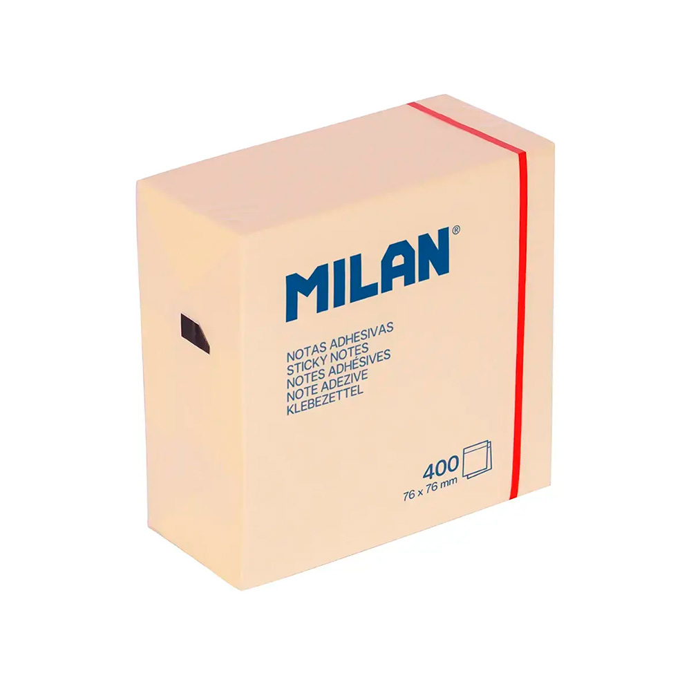 Notas adhesivas 76x76 amarillo 400 hojas