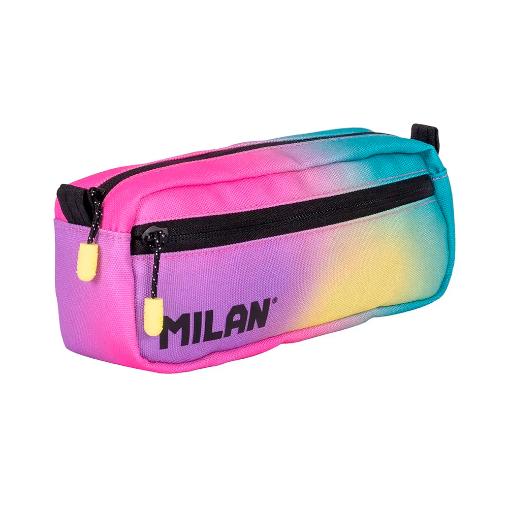 Portatodo rectangular 2 cremalleras Sunset 21x8,5x6,1cm