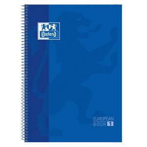 Bloc A4 azul marino cuadro 5mm. 80 hojas Europeanbook