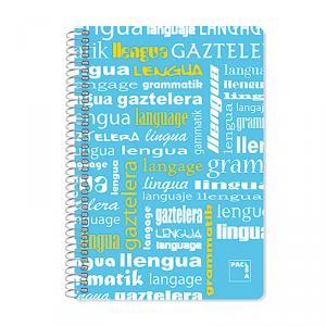 Bloc folio cuadro 4mm. 80 hojas Lenguaje Plastipac