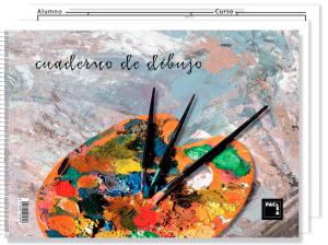 Bloc de dibujo liso 20 hojas 90gr. 23x33cm.