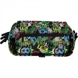 Portatodo triple con solapa Goal Time Bits and Bobs 23x10x10cm