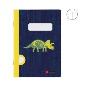 Cuaderno A5 raya horizontal 48hj Raptor Fossil 70gr