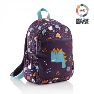 Mochila triple Lisboa Fun Dino 37x27x18cm reciclado