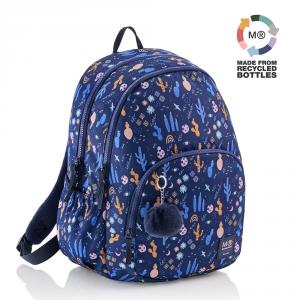 Mochila triple Oslo Desert 41x28x16,5cm reciclado