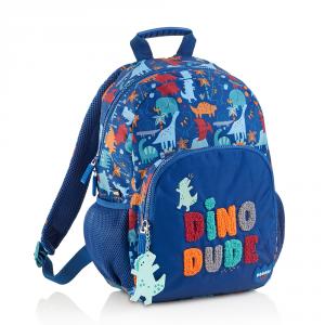 Mochila doble London amigo dinosaurio. 35x22,5x16cm