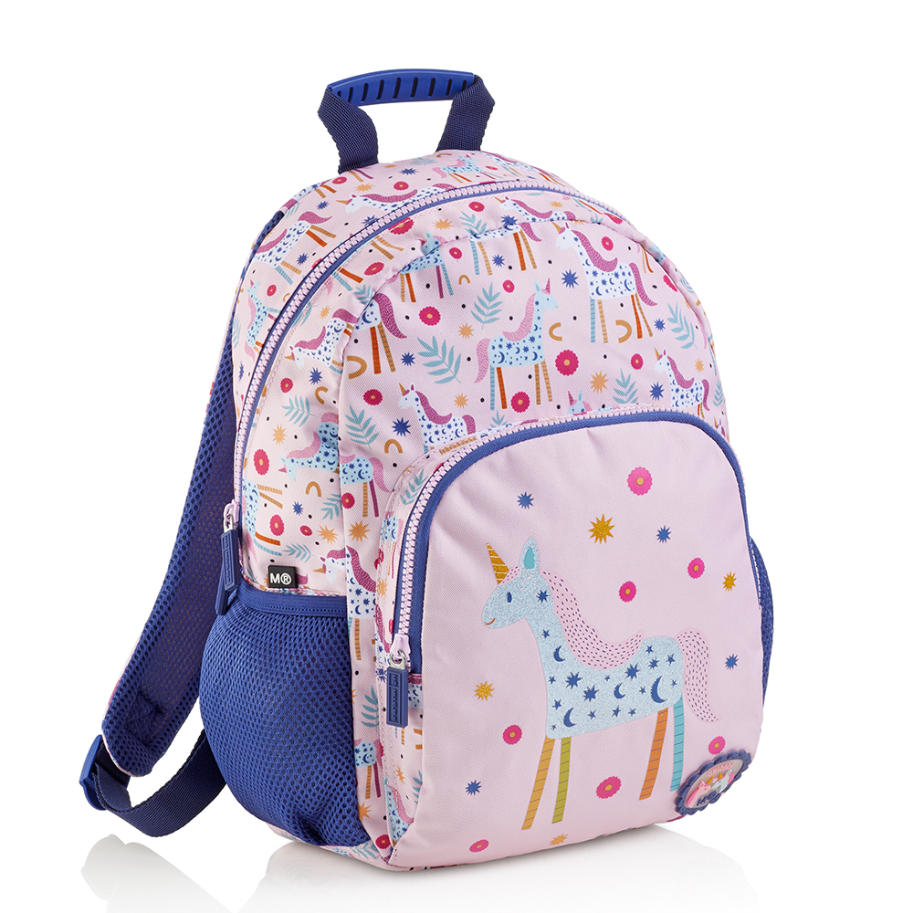Mochila doble London unicornio. 35x22,5x16cm.