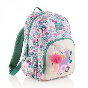 Mochila doble Roma Magic Unicorn reciclada 28x16x40cm