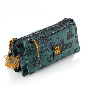 Portatodo 4 compartimentos Not Boring reciclado 22x2x11,5cm