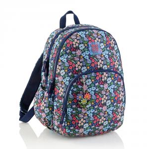 Mochila triple Oslo Spring Down reciclada 28x16,5x41cm