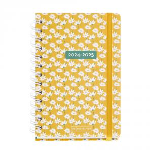 Agenda espiral Activa Yellow semana vista 2024-2025