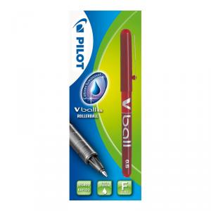 Bolígrafo Pilot VBall 05 tinta roja 1 unidad