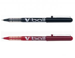 Bolígrafo Pilot VBall 05 1 tinta negra y 1 tinta roja