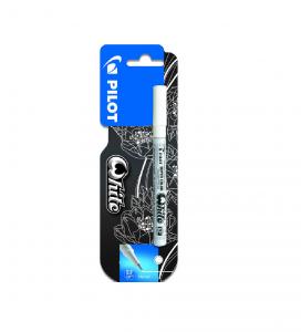 Rotulador Pilot blanco punta fina blíster 1 unidad