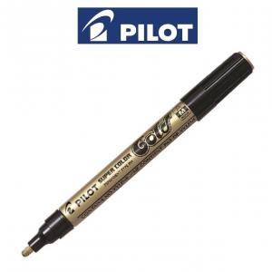 Rotulador Pilot oro punta media blíster 1 unidad