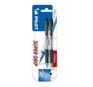 Bolígrafo Super Grip tinta negra 2 unidades