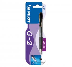 Bolígrafo Pilot G-2 tinta negra 1 unidad