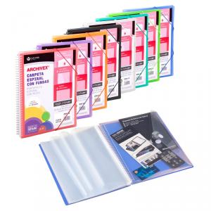 Carpeta A4 PP 20 fundas extraíbles Remove colores surtidos